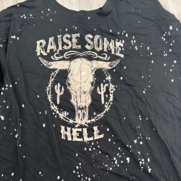 NWT Torrid Raise Steer Relaxed Fit Heritage Jersey Oversized Tunic Tee 4X - Picture 5 of 6
